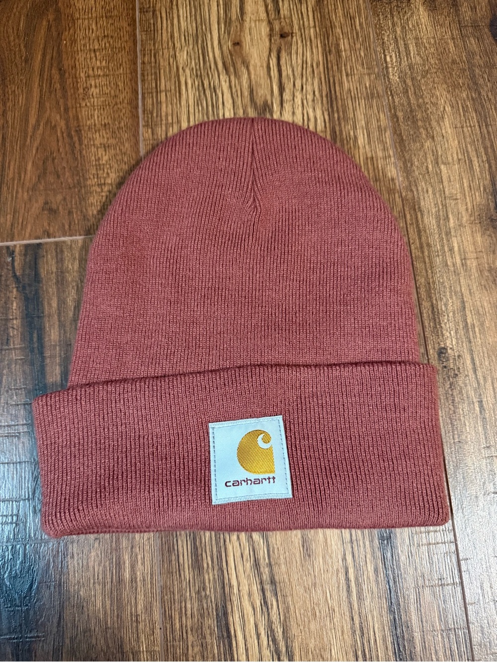 Carhartt Dusty Rose Rib Knit Beanie